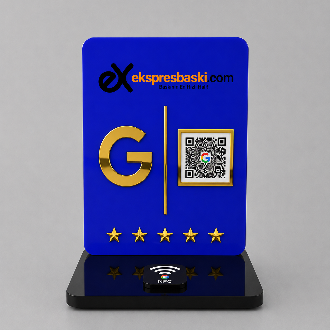 1 Qr / 1 Nfc Stand