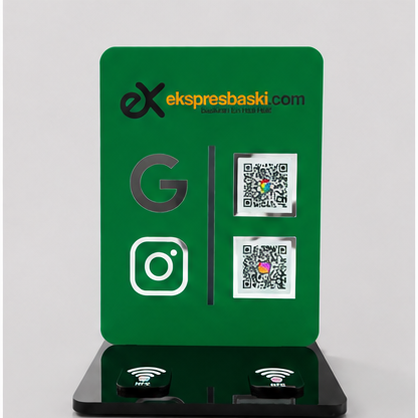 2 Qr / 2 Nfc Stand