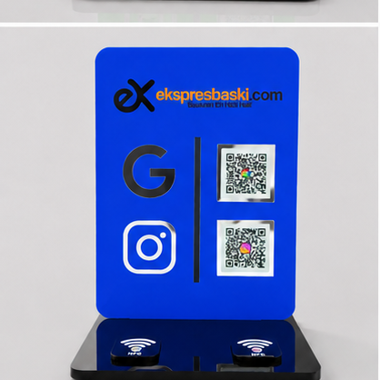 2 Qr / 2 Nfc Stand