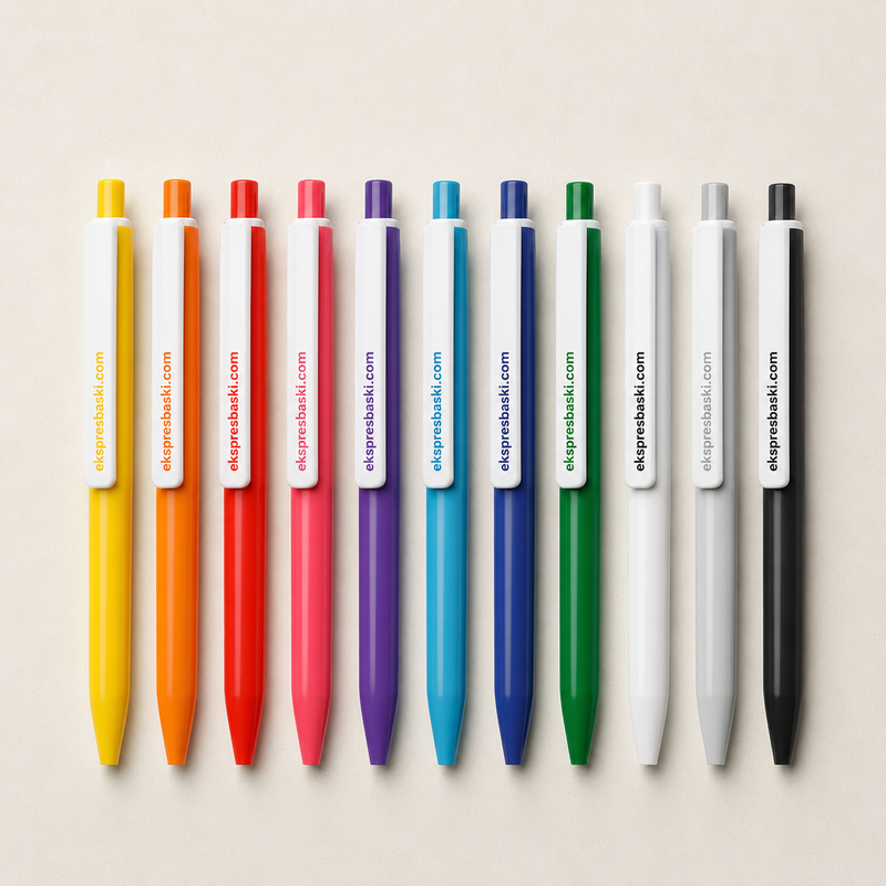Plastik Color Jel Kalem