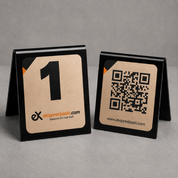 Qr/Pleksi Menü