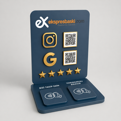4 Qr / 4 Nfc Stand