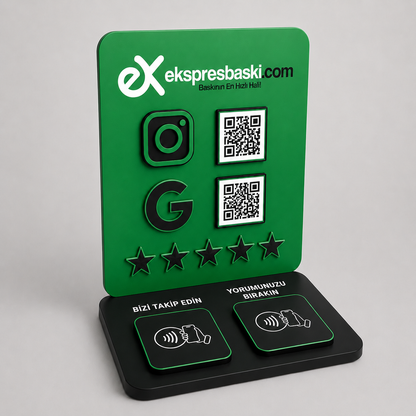 4 Qr / 4 Nfc Stand